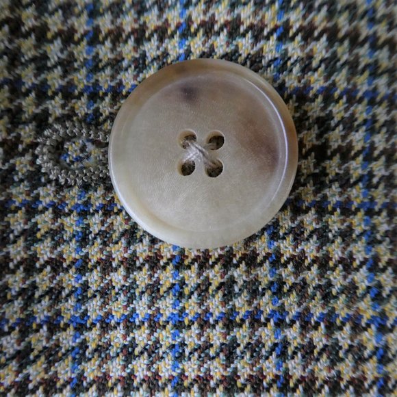 Ermenegildo Zegna Sport Coat Blazer 15mil Silk Wool 3 Btn NO Vent Houndstooth - Picture 7 of 12